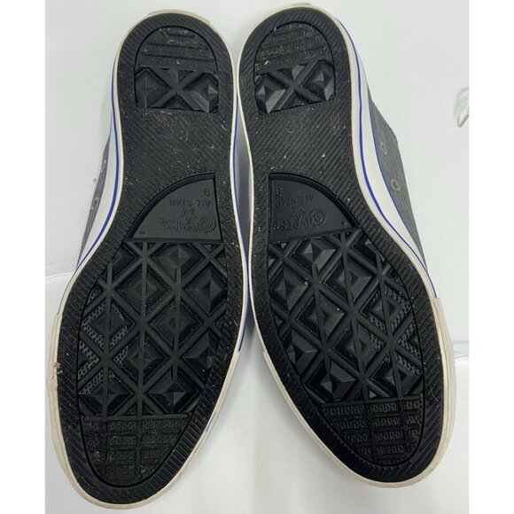 Converse Chuck Taylor All Star OX Mens Sz 9 Grey Shoes Sneakers Streetwear *EUC - Picture 8 of 9